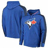 Men's Toronto Blue Jays Fanatics Branded Iconic Fleece Pullover Hoodie Royal,baseball caps,new era cap wholesale,wholesale hats